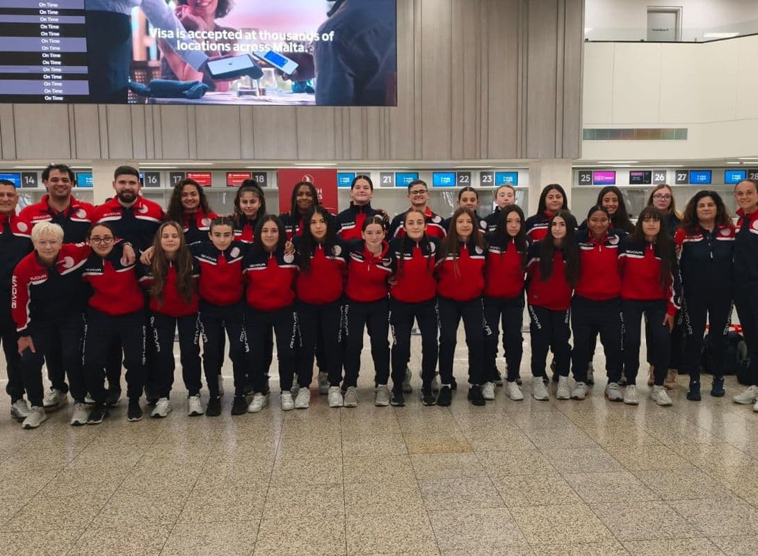 Malta WU16 Depart for Moldova for UEFA Development Tournament