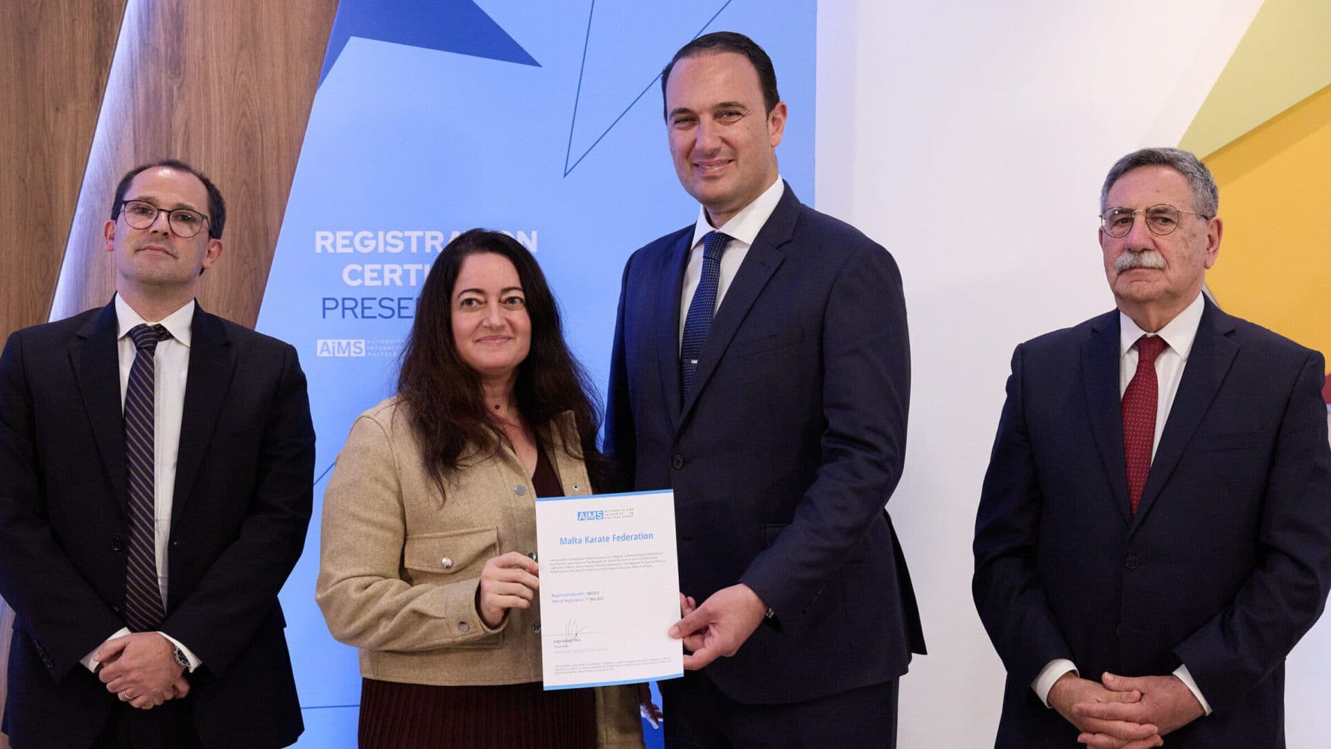 56 Sports Organisations Receive AiMS Registration Certificates