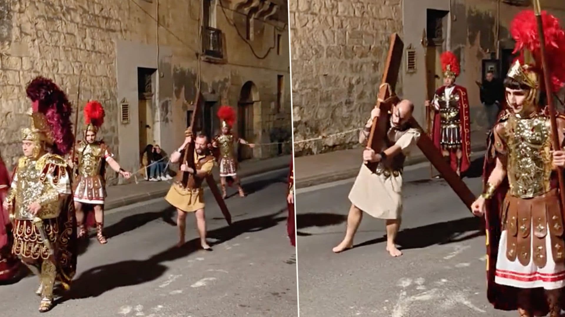 Thousands Flock To Tarxien For Annual Passion Pageant