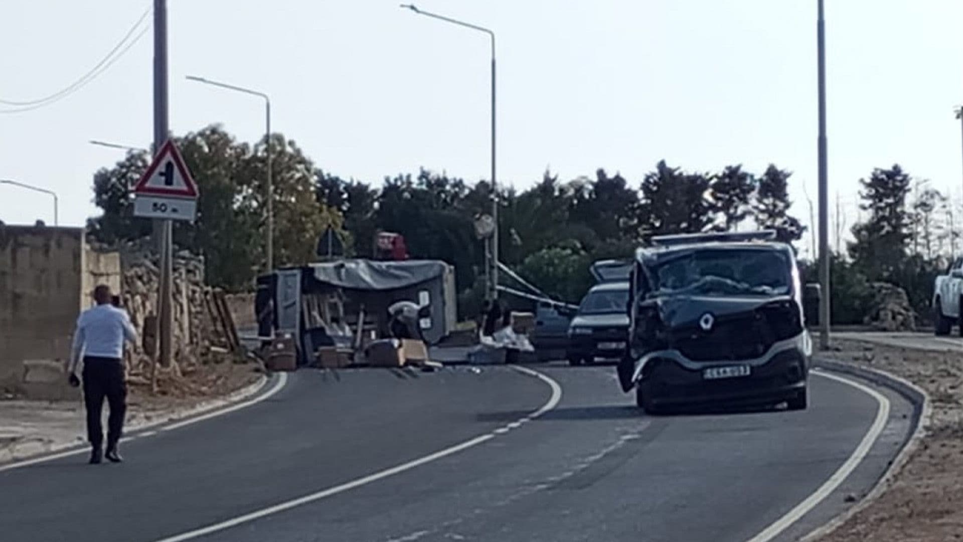 Six Reportedly Injured After Birżebbuġa Crash Involving Prison Van