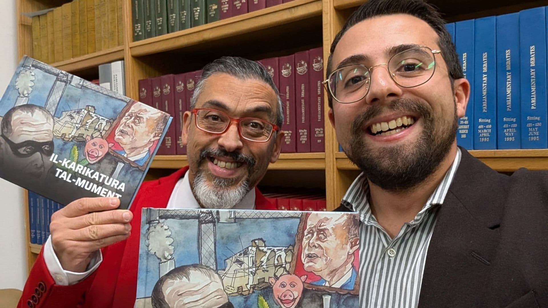 INFORMA Launches 1st Book ‘Il-Karikatura Tal-Mument’