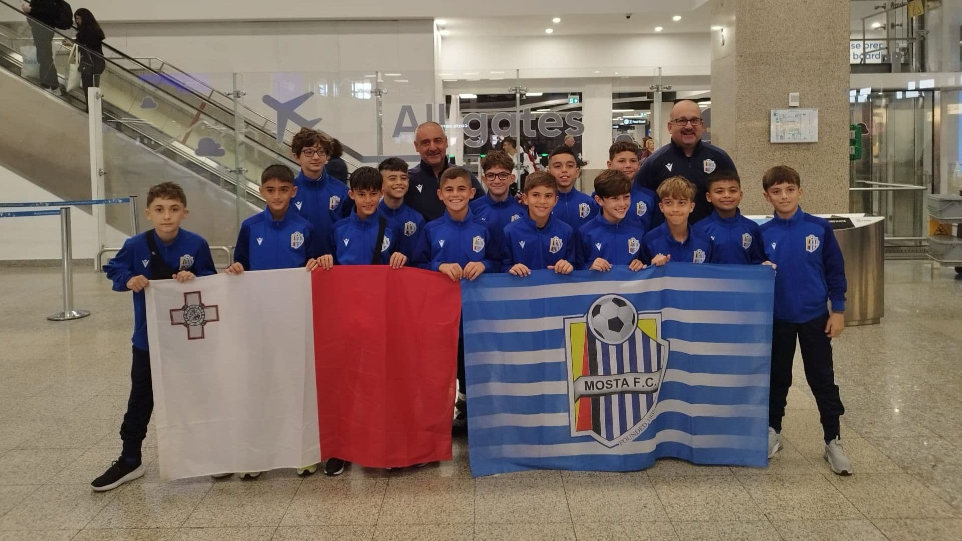 MOSTA U12S HEAD TO ITALY FOR PRESTIGIOUS SALERNO YOUTH LEAGUE