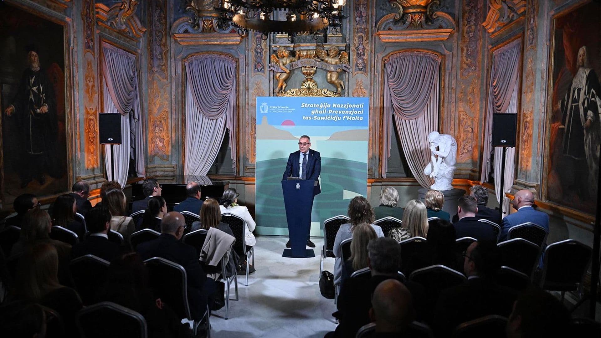 Government Launches Malta's First National Suicide Prevention Strategy