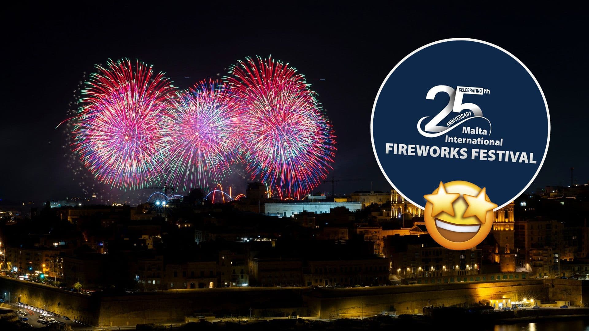 Malta International Fireworks Festival Returns For 25th Anniversary