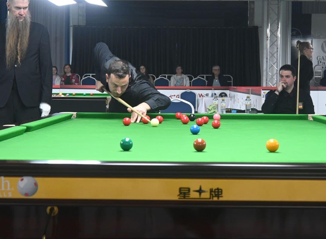 Maltese Players Shine on Second Day of European Snooker Championship