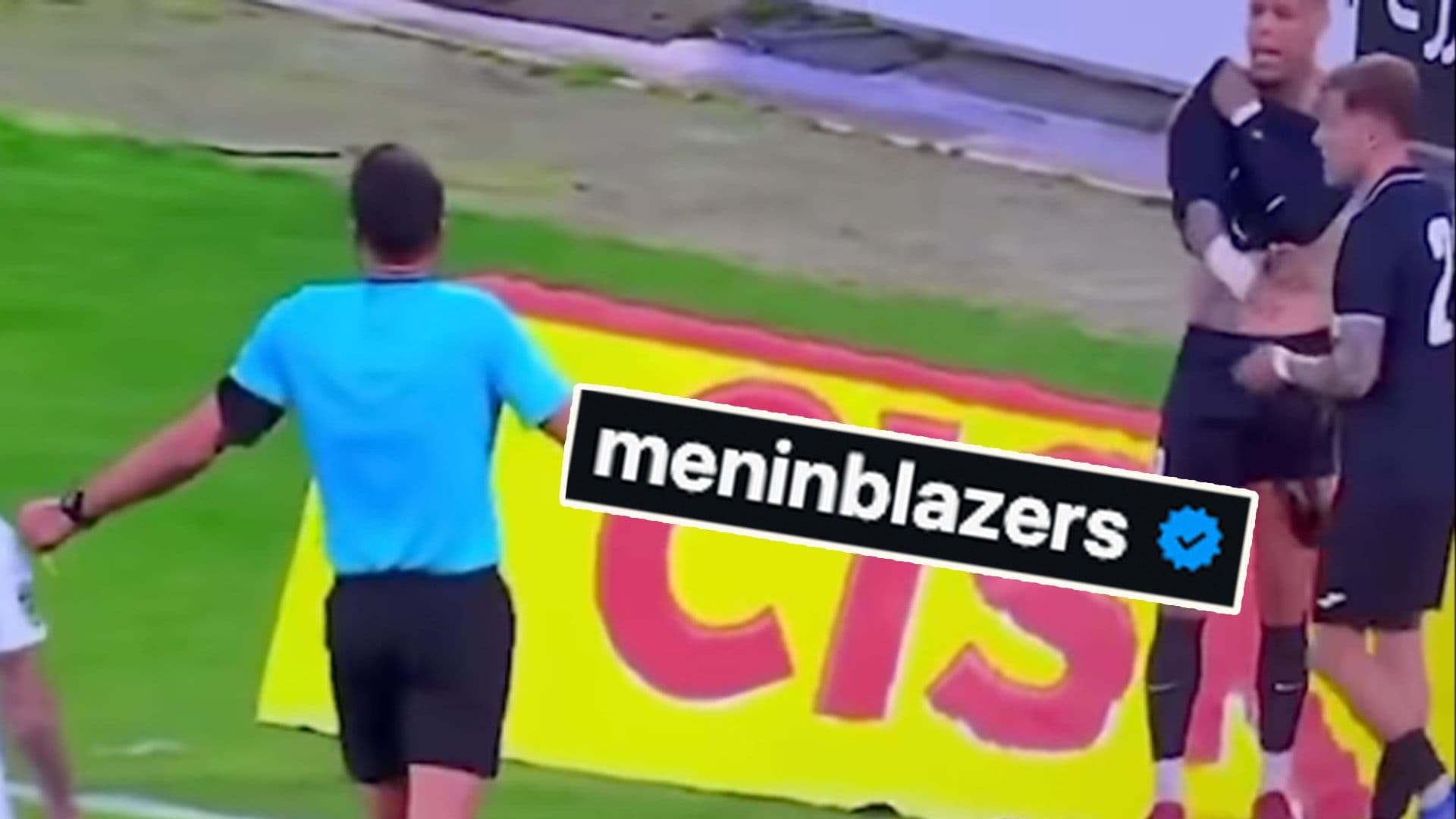 Hibernians Yellow Card Moment Spotlighted By 'Men In Blazers'