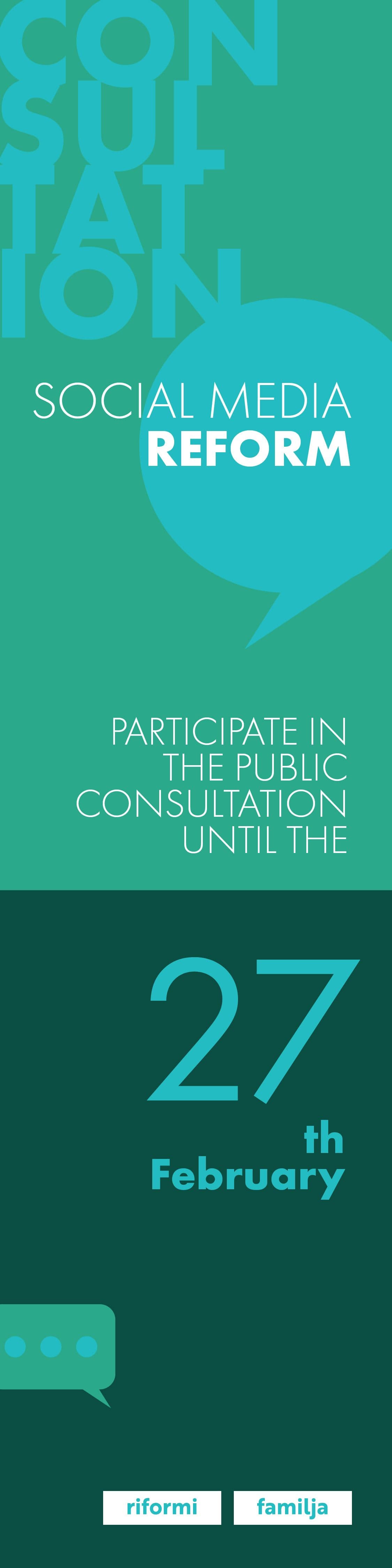 Social Media Reform Advertisement