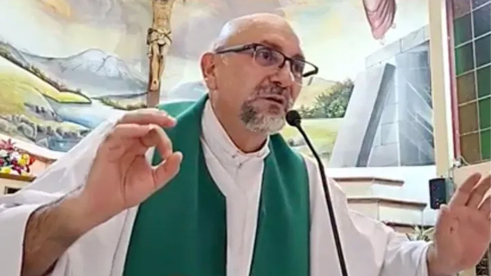 Was The Viral Video Of A Priest Being Struck By A Falling Cross AI-Generated? Here's The Truth