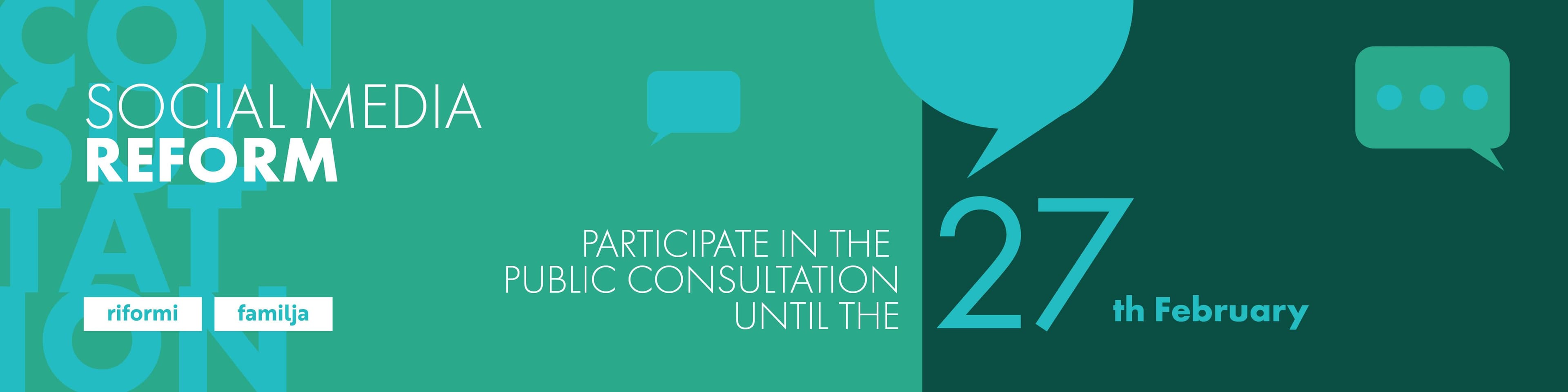 Social Media Reform Advertisement