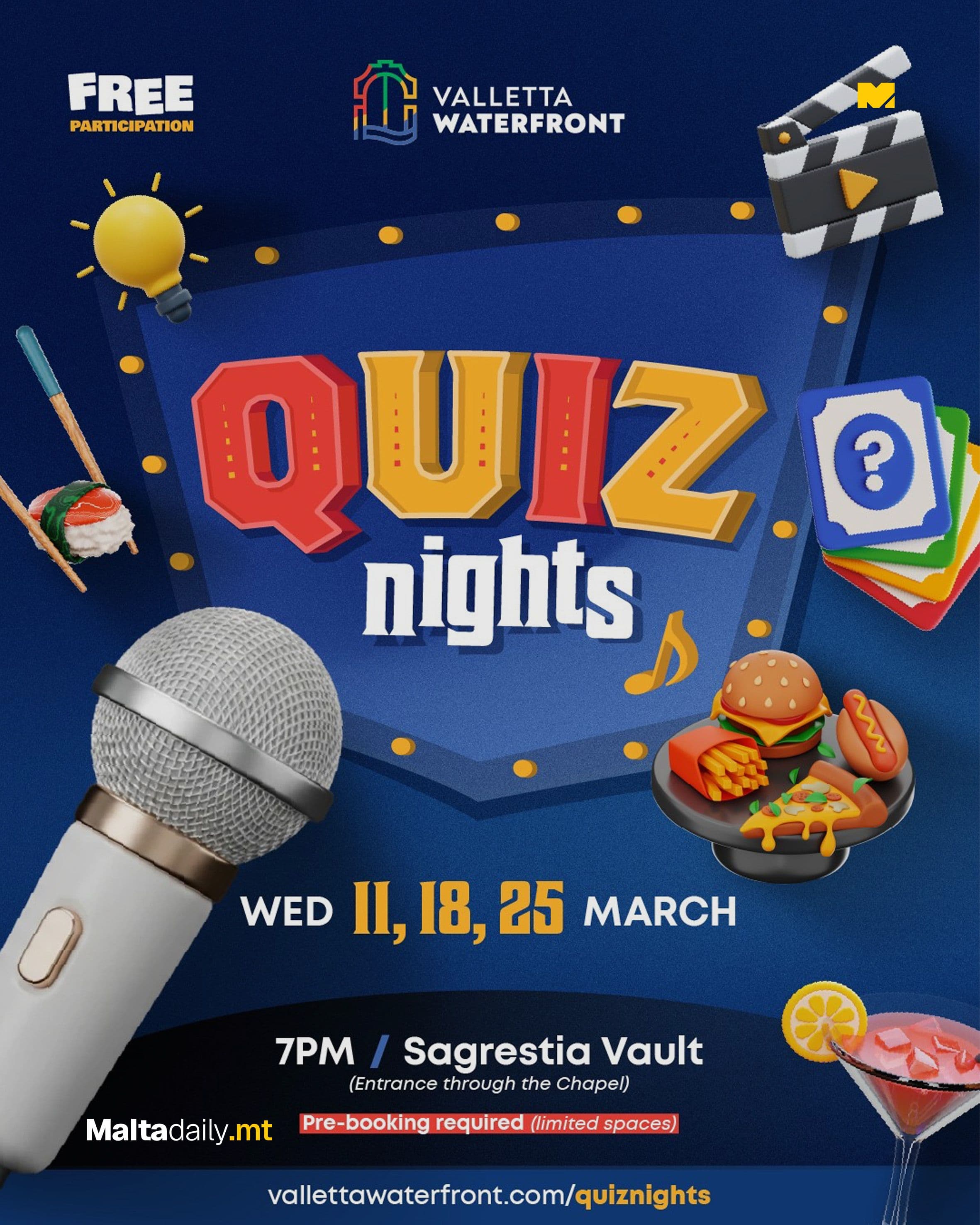 Discover Valletta Waterfront's Fun-Filled Quiz Night!